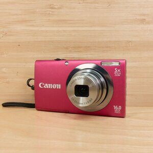Canon PowerShot A2300 16MP HD Digital Camera Pink